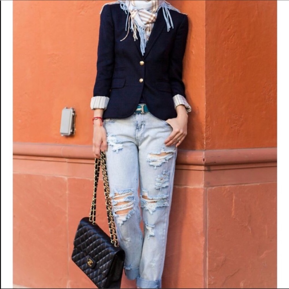 ✨Host Pick✨NWT Classic J. Crew Schoolboy Blazer - Picture 5 of 9